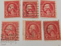 timbre poștale SUA -0,01 cenți