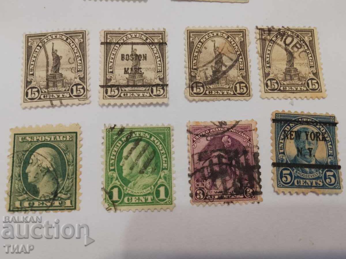 Postage stamps USA -0.01 cents