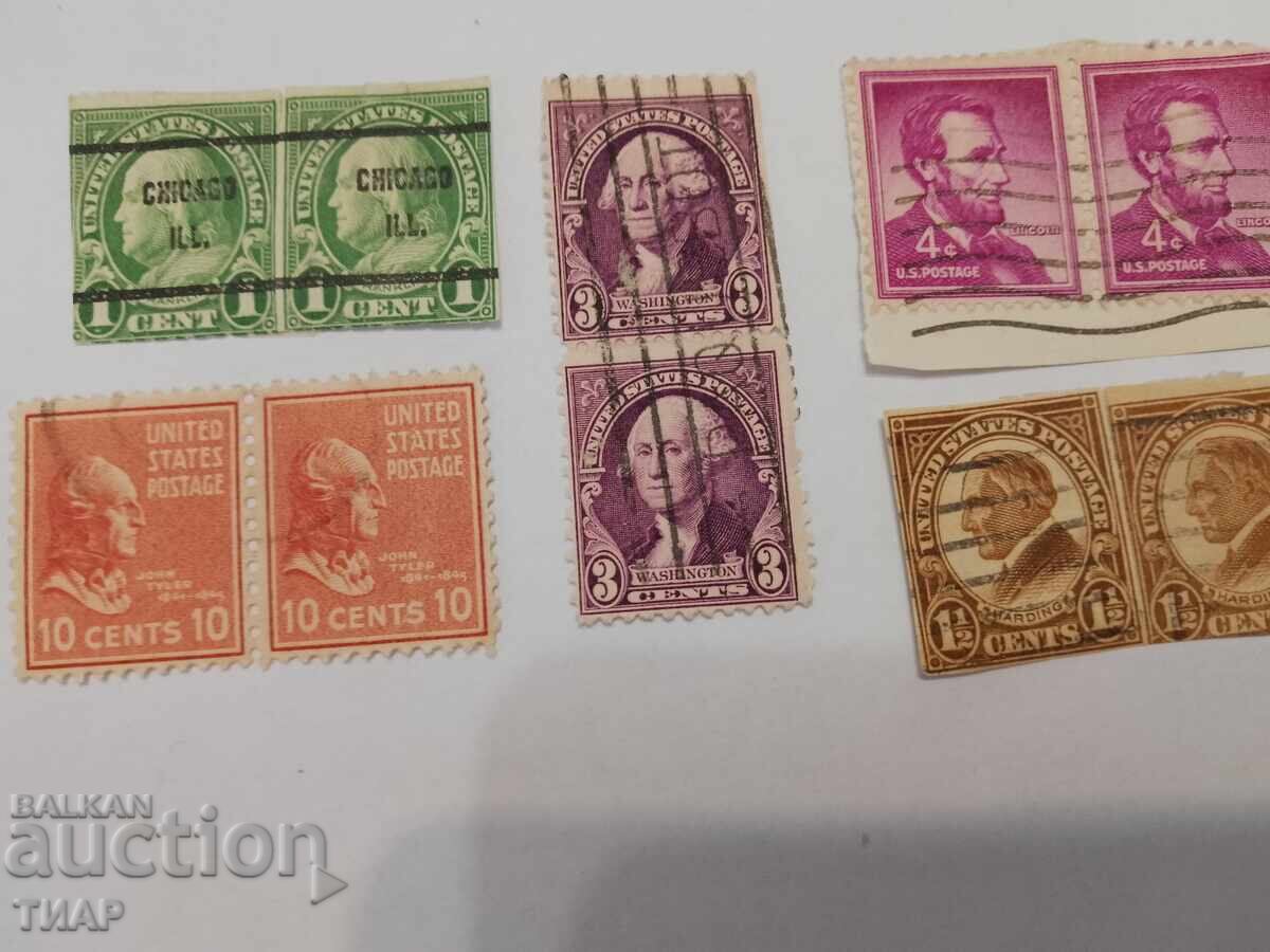 Postage stamps USA -0.01 cents Postage stamps USA -0.01 cents