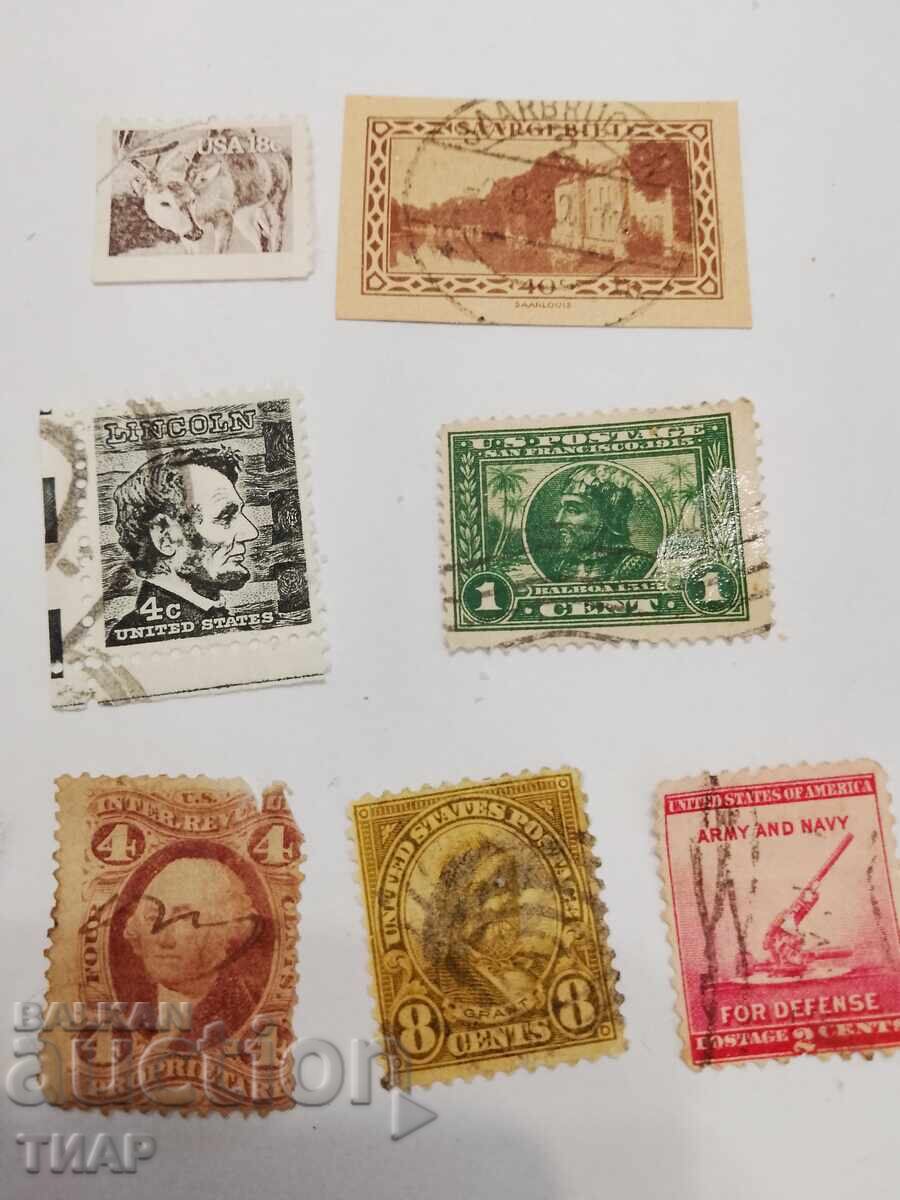 Postage stamps USA -0.01 cents Postage stamps USA -0.01 cents