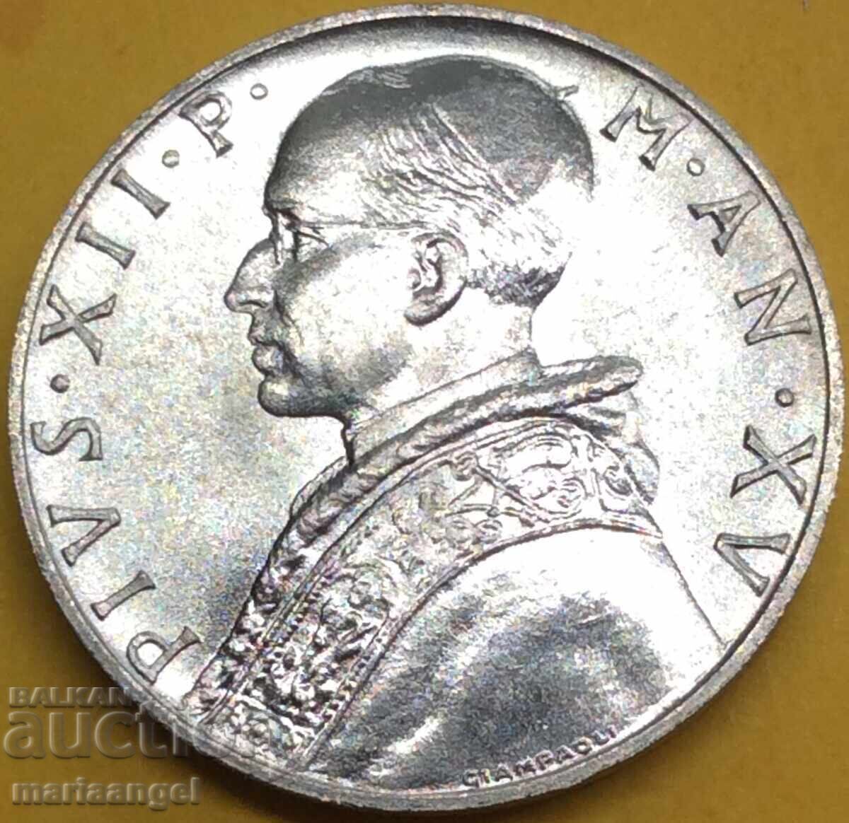 10 λιρέτες 1953 Vatican Pius XII UNC - 6
