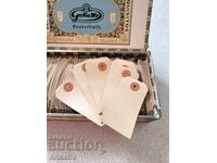 Κουτί πούρων "GeKaWe Sonderklasse" με χάρτινες ετικέτες