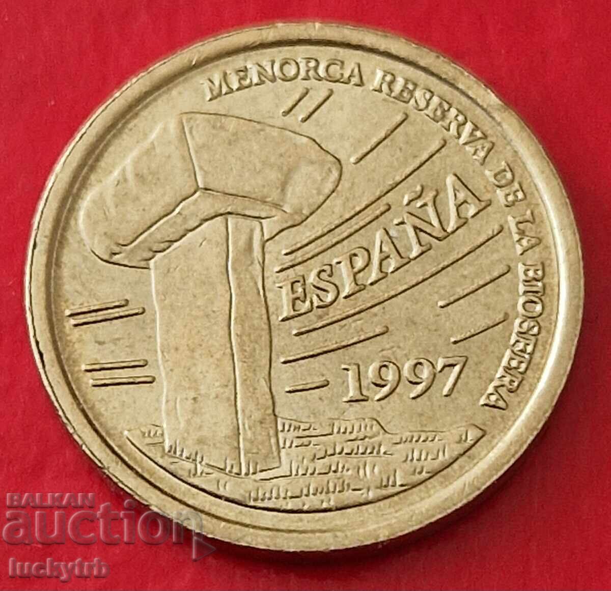 5 песети 1997 - Испания - Балеарски острови с цена 1.00 лв. | € 0.51 5 песети 1997 - Испания - Балеарски острови с цена 1.00 лв. | € 0.51