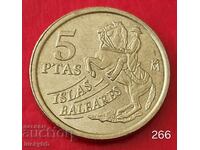 5 песети 1997 - Испания - Балеарски острови