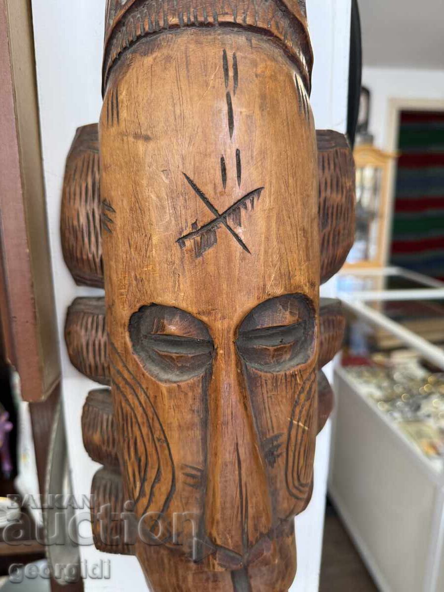 Masca / figură din lemn africană. №7557 - 6