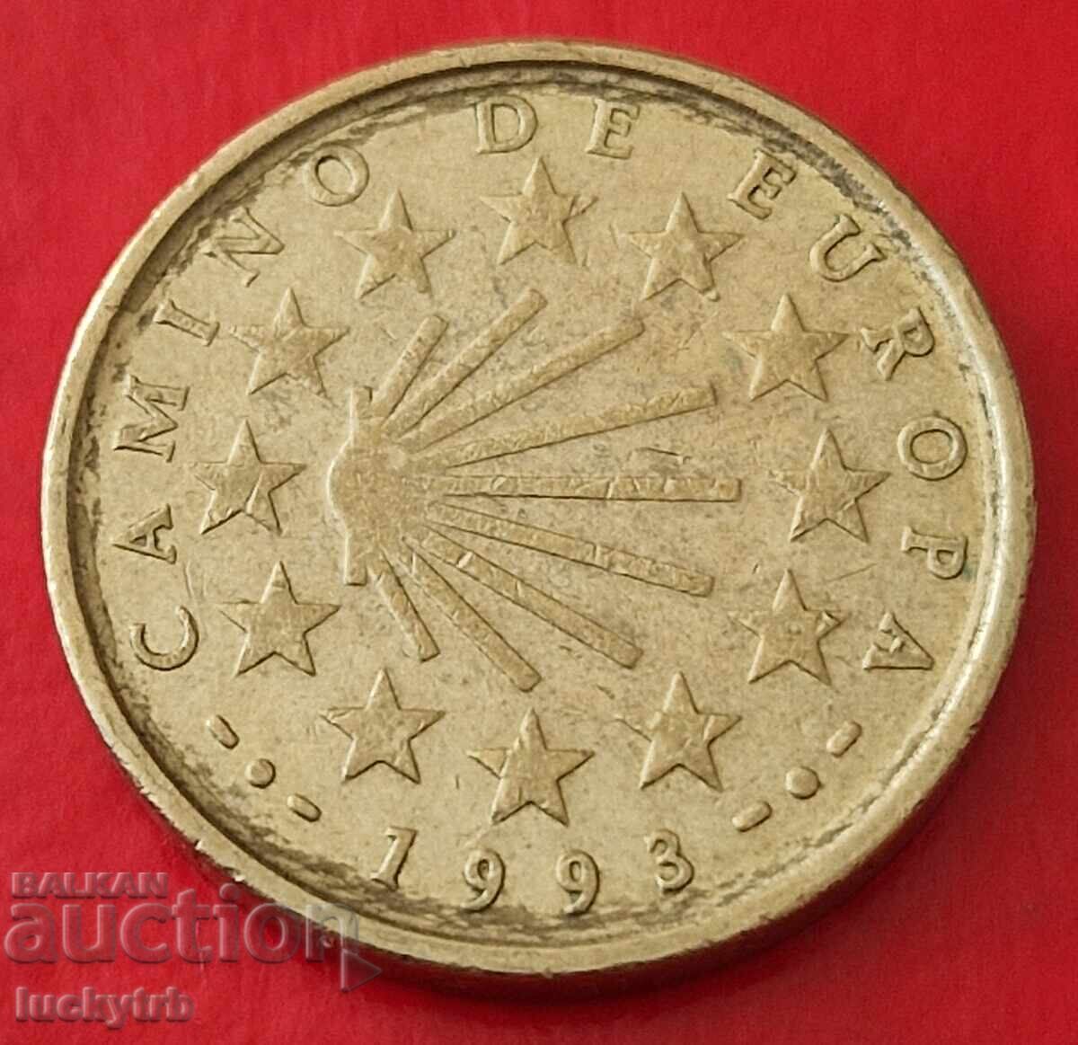 100 Pesetas 1993 - Spain - The Way of Saint James with price € 2.40 | 4.69 BGN 100 Pesetas 1993 - Spain - The Way of Saint James with price € 2.40 | 4.69 BGN