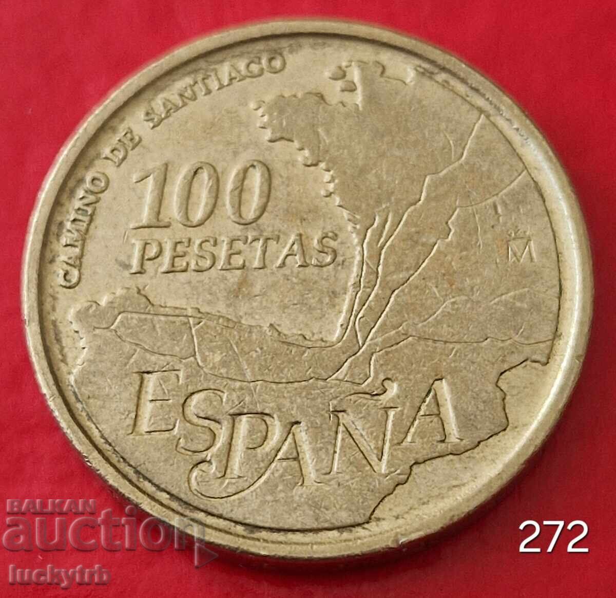100 Pesetas 1993 - Spain - The Way of Saint James