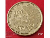100 Pesetas 1993 - Spain - The Way of Saint James