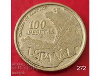 100 πεσέτες 1993 - Ισπανία - Ο Δρόμος του Σαντιάγο