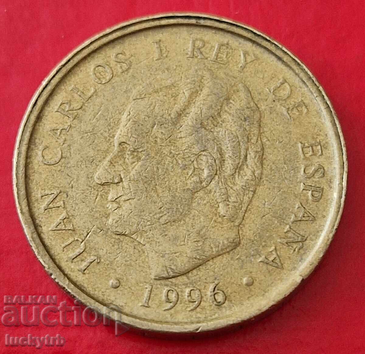 100 pesetas 1996 - Spania - Biblioteca Națională cu preț € 1.50 | 2.93 BGN 100 pesetas 1996 - Spania - Biblioteca Națională cu preț € 1.50 | 2.93 BGN
