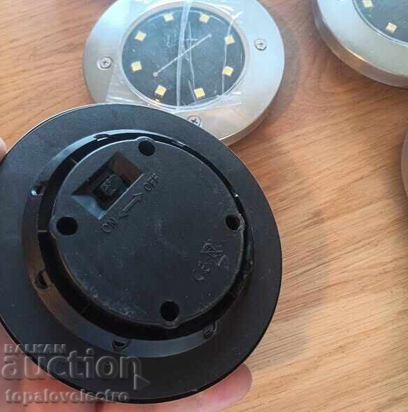 Комплект от 8 соларни лампи за градина, водоустойчиви - 6