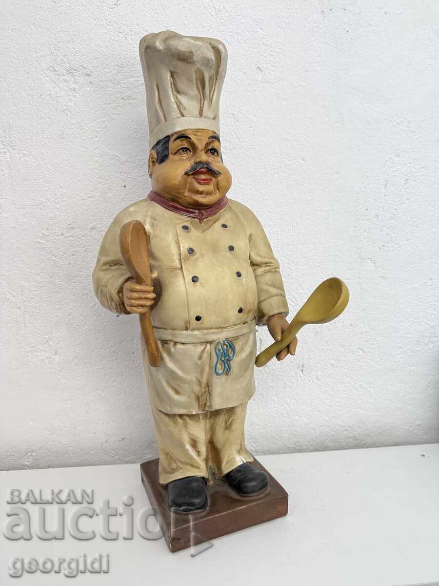 Ceramic Chef / Greeter / "Fat Chef" No. 7559 with price 260.00 BGN | € 132.94