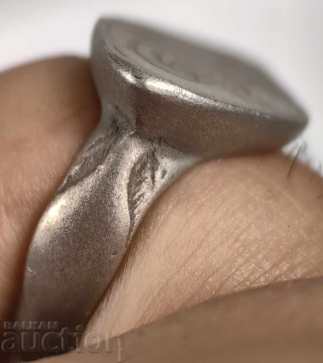 Auction  Old Ottoman Men's Ring with Sultan's Tughra Seal