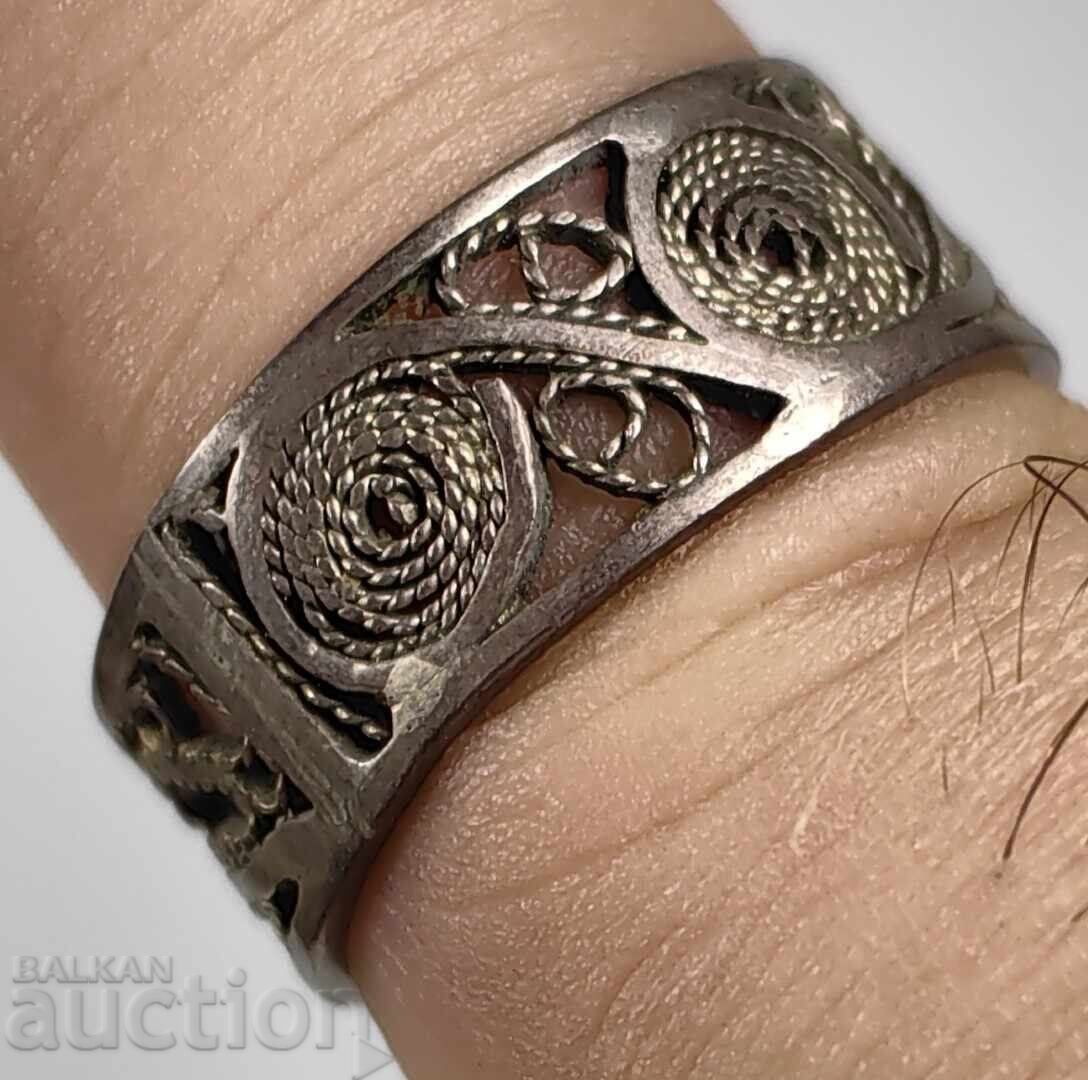 Auction  STAR REVIVAL FILIGREE RING FILIGREE FOR NOSE (or: STAR REVIVAL FILIGREE RING FILIGREE FOR TRADITIONAL COSTUME)
