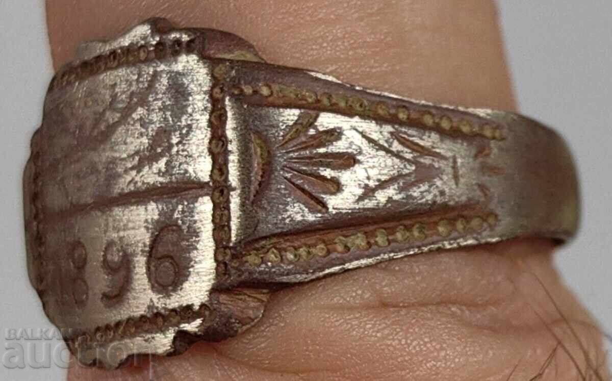Παράδοση 1896 ΣΤΑΡ ΒΥΖΑΝΤΙΝΟ ΑΝΔΡΙΚΟ ΔΑΧΤΥΛΙΔΙ ΠΡΙΓΚΙΠΑΤΟ ΒΟΥΛΓΑΡΙΑΣ