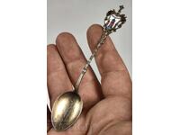 1905 KJOBENHAVN LINGURIȚĂ DIN ARGINT VECHI EMAIL LINGURIȚĂ MARCATA