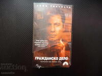 Film VHS Proces Civil John Travolta Thriller Juridic Avocat