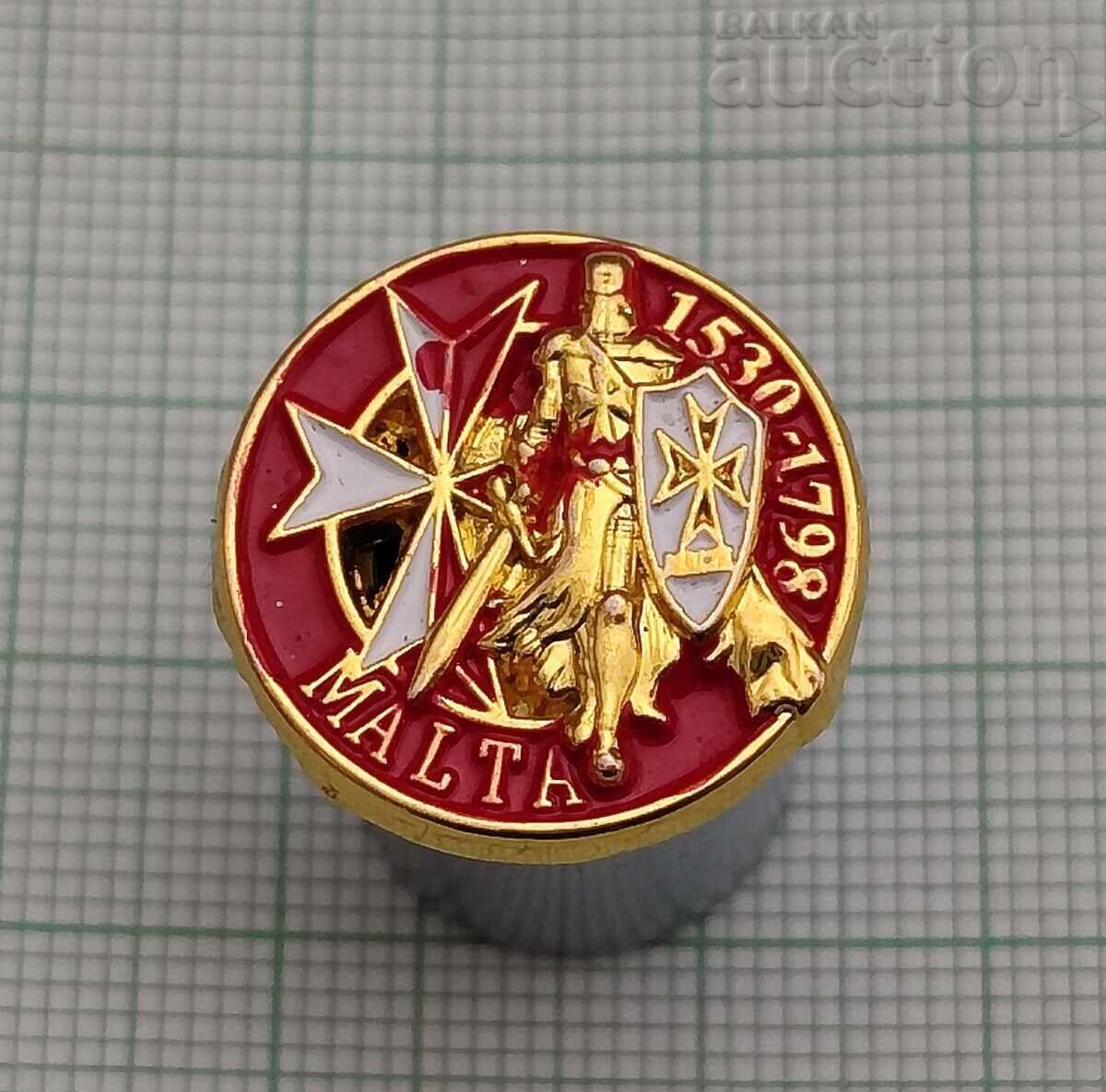 Maltese Knights Templar Badge Pin