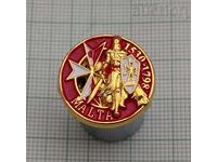 Maltese Knights Templar Badge Pin