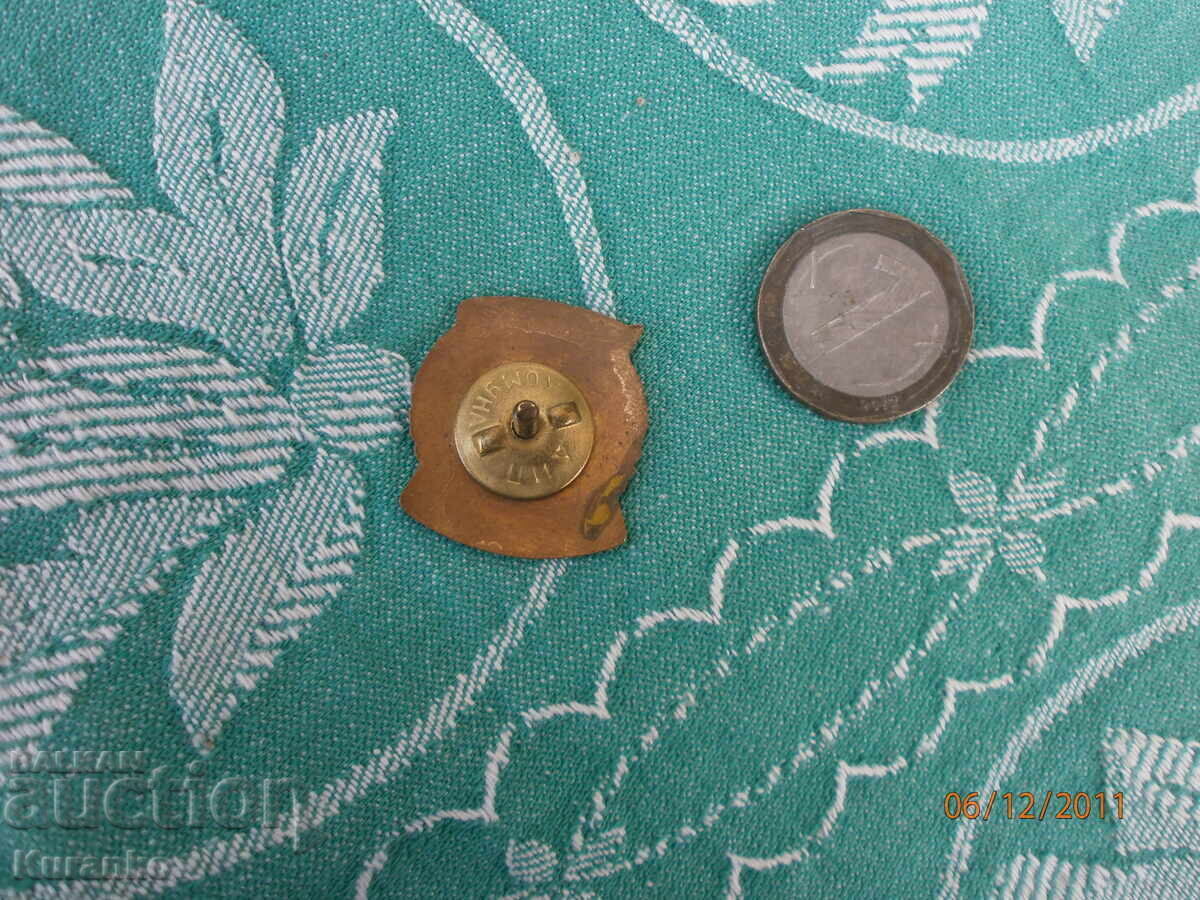 Rare Sign Second Rank Bronze Enamel Excellent - 5