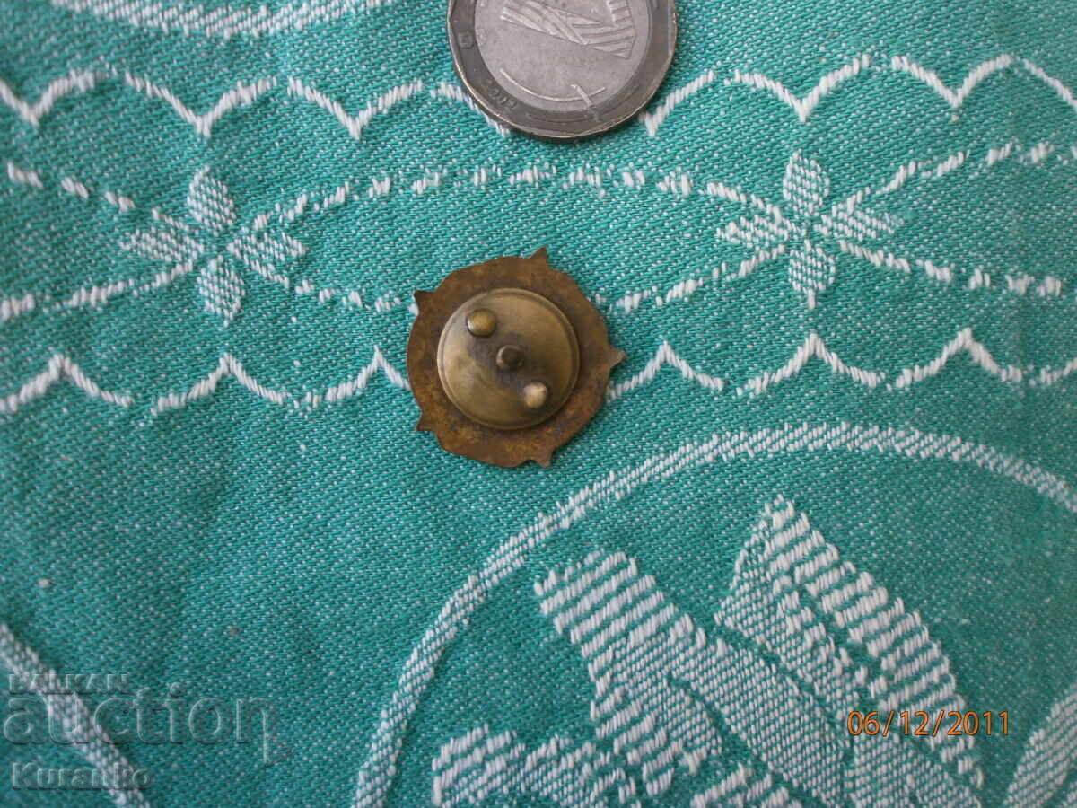 Σπάνιο σήμα ΣΒΠΦ μπρούντζος σμάλτο άριστο - 5