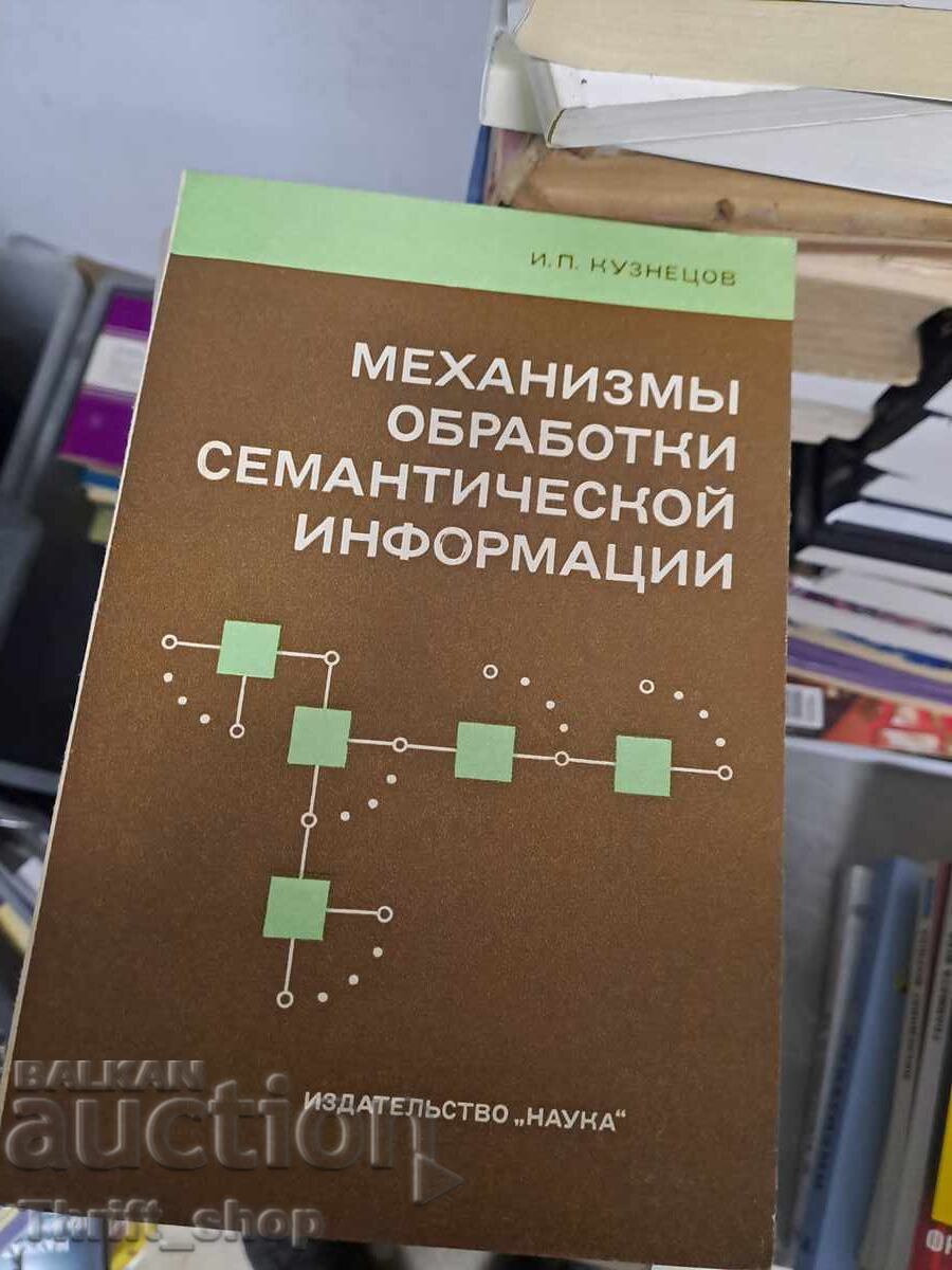 Semantic Information Processing Mechanism Semantic Information Processing Mechanism