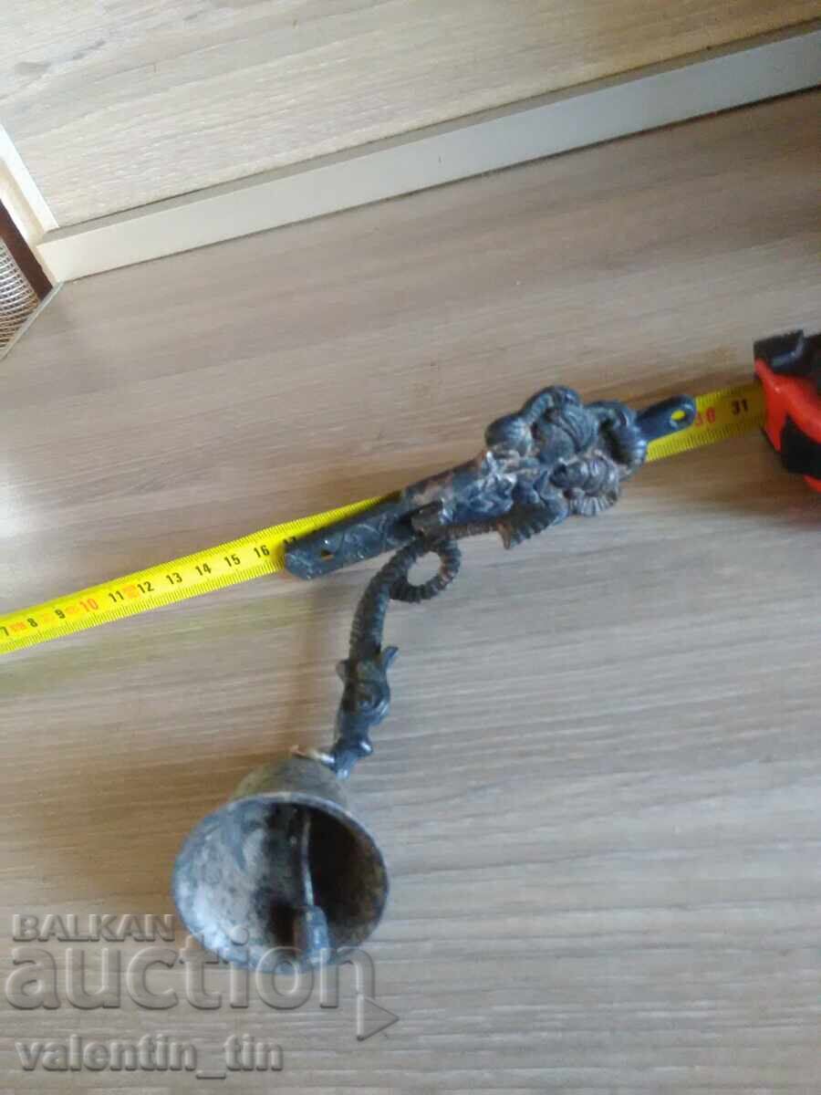 Old bell (clapper) brass, bronze for door with price 59.00 BGN | € 30.17