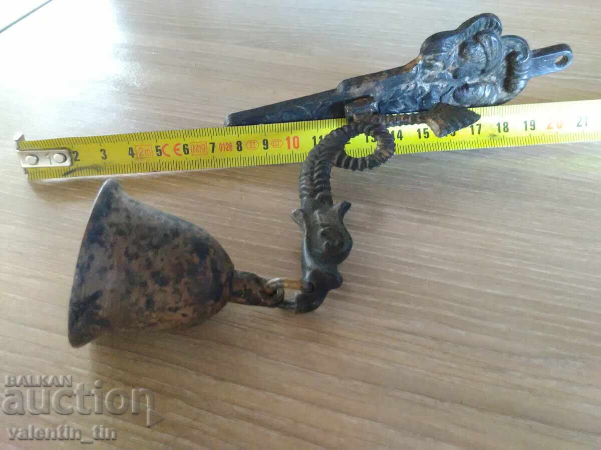 Delivery of Old bell (clapper) brass, bronze for door