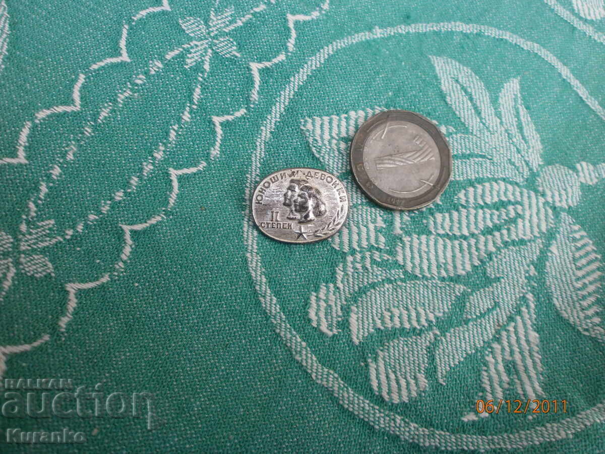 Рядък знак 2-ра степен юноши и девойки отличен - 7 Рядък знак 2-ра степен юноши и девойки отличен - 7