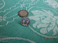 Σπάνιο σήμα Σταχανοβίτης ΚΓΕ χάλκινο σμάλτο άριστο