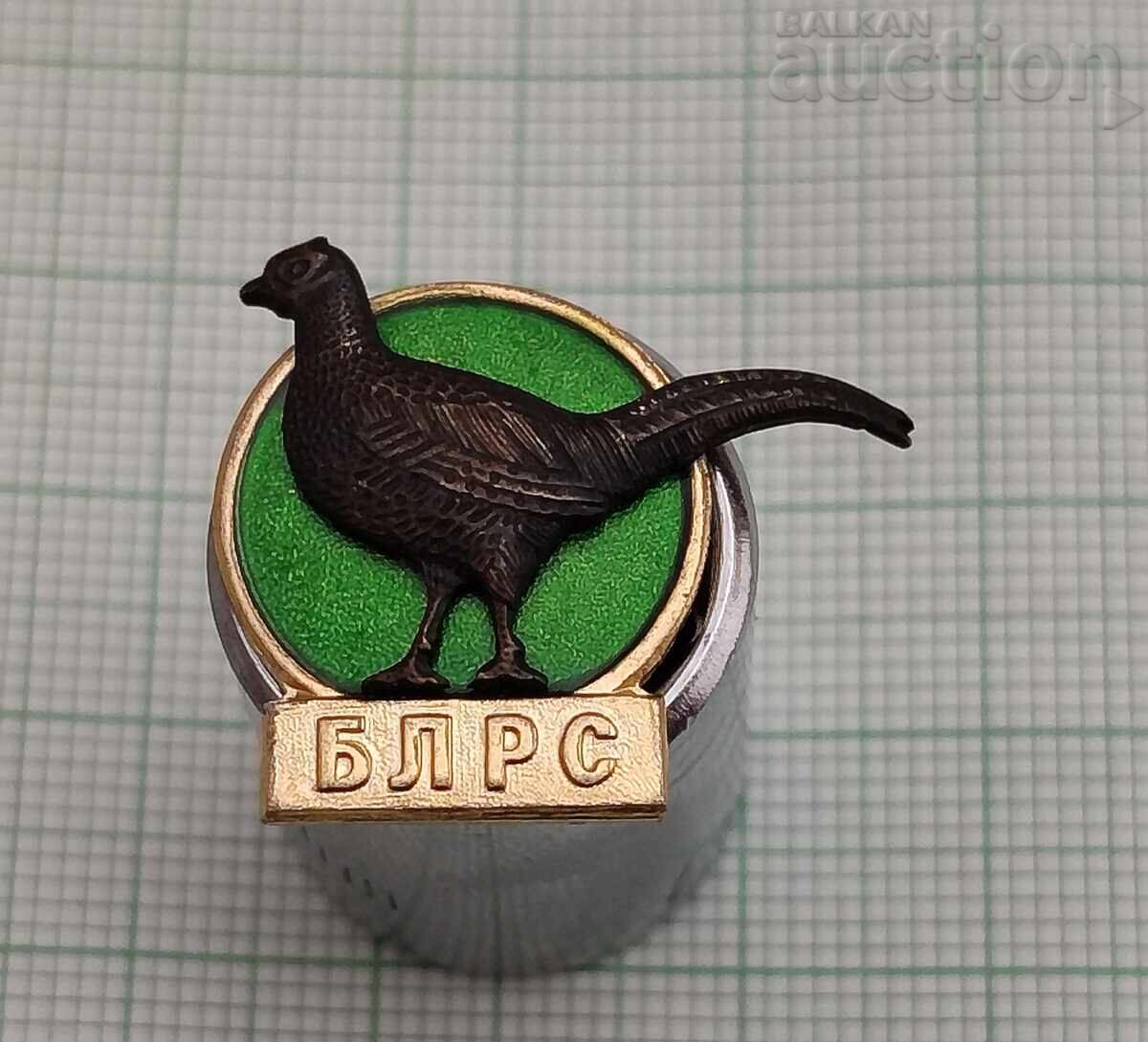 BLRS PHEASANT BADGE BLRS PHEASANT BADGE