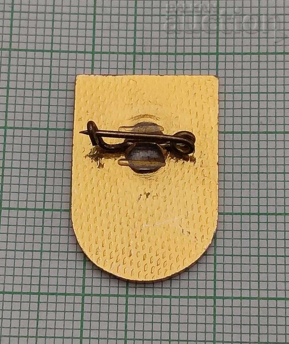 SIGLA ȘI INSIGNĂ FEDERAȚIA BULGARĂ DE NATAȚIE cu preț 5.00 BGN | € 2.56