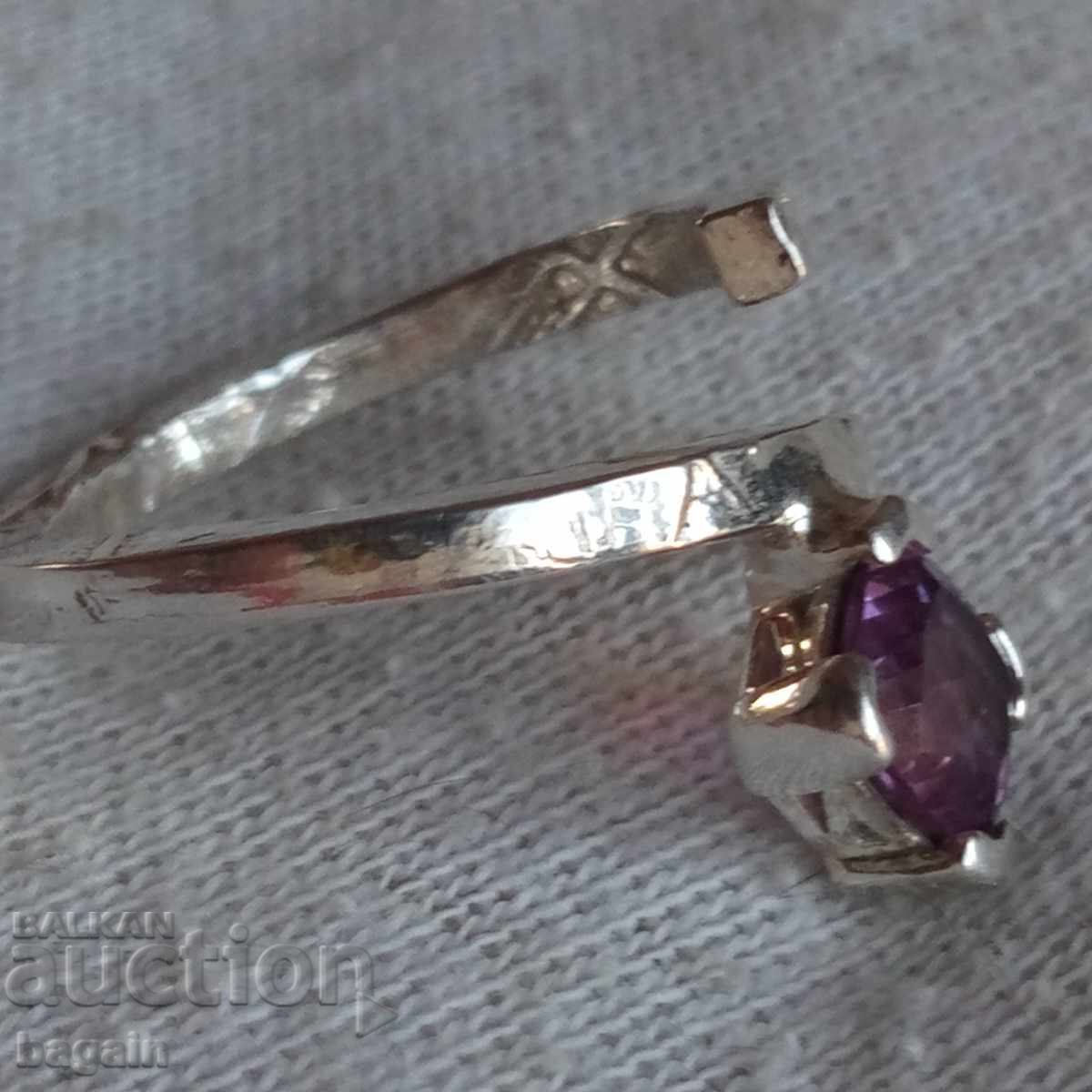 Delivery of Designer silver ring with tourmaline Delivery of Designer silver ring with tourmaline