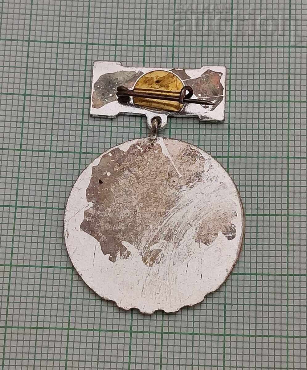 PATRIOT FRONT SILVER ENAMEL BADGE with price 4.00 BGN | € 2.05