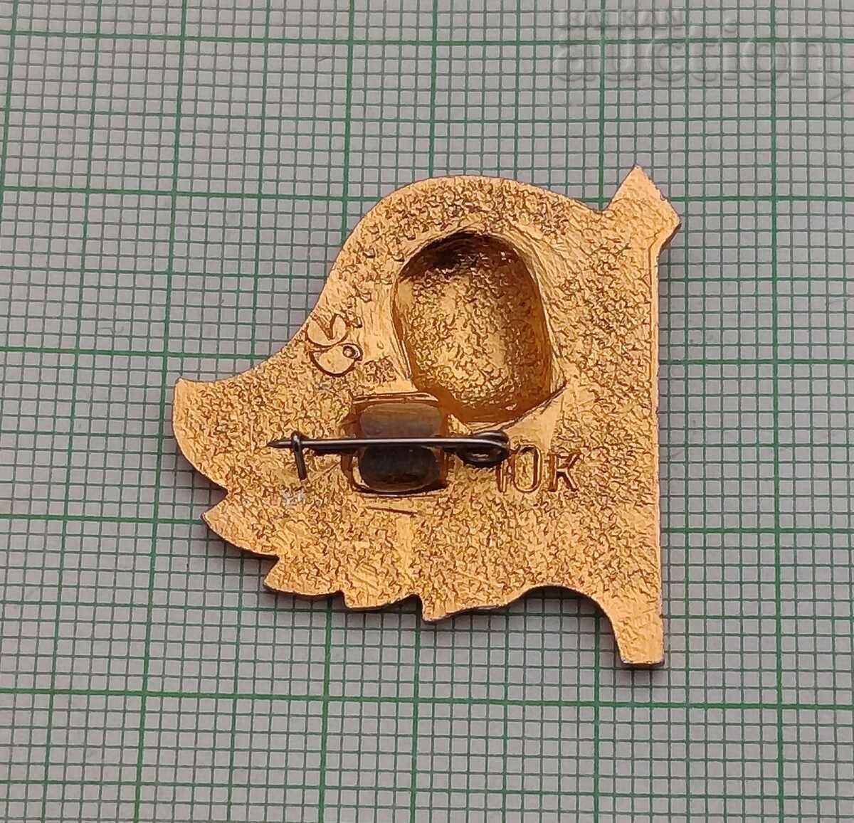 LENIN BADGE with price 1.00 BGN | € 0.51