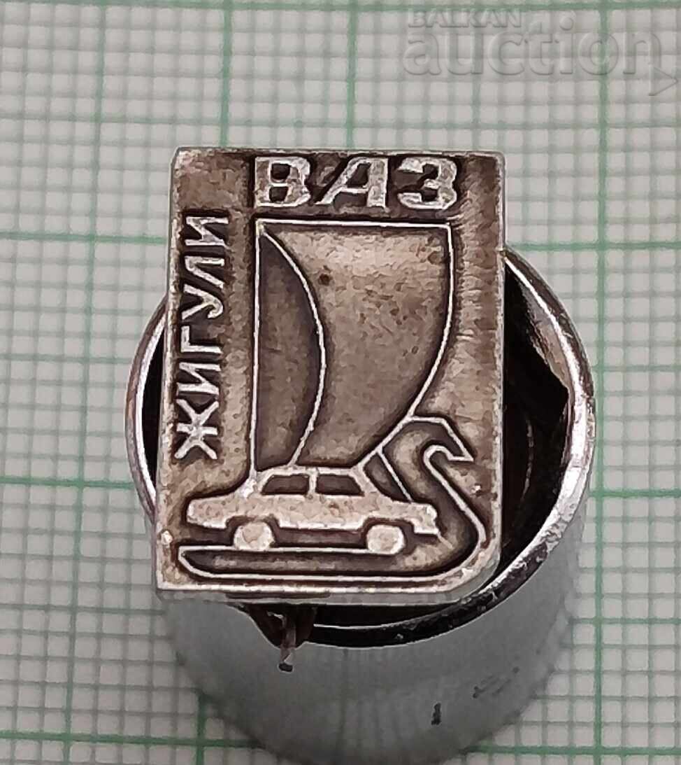 VAZ ZHIGULI USSR LOGO BADGE