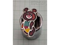 ОЛИМПИАДА МОСКВА 1980 МЕЧЕТО МИША СССР ЗНАЧКА