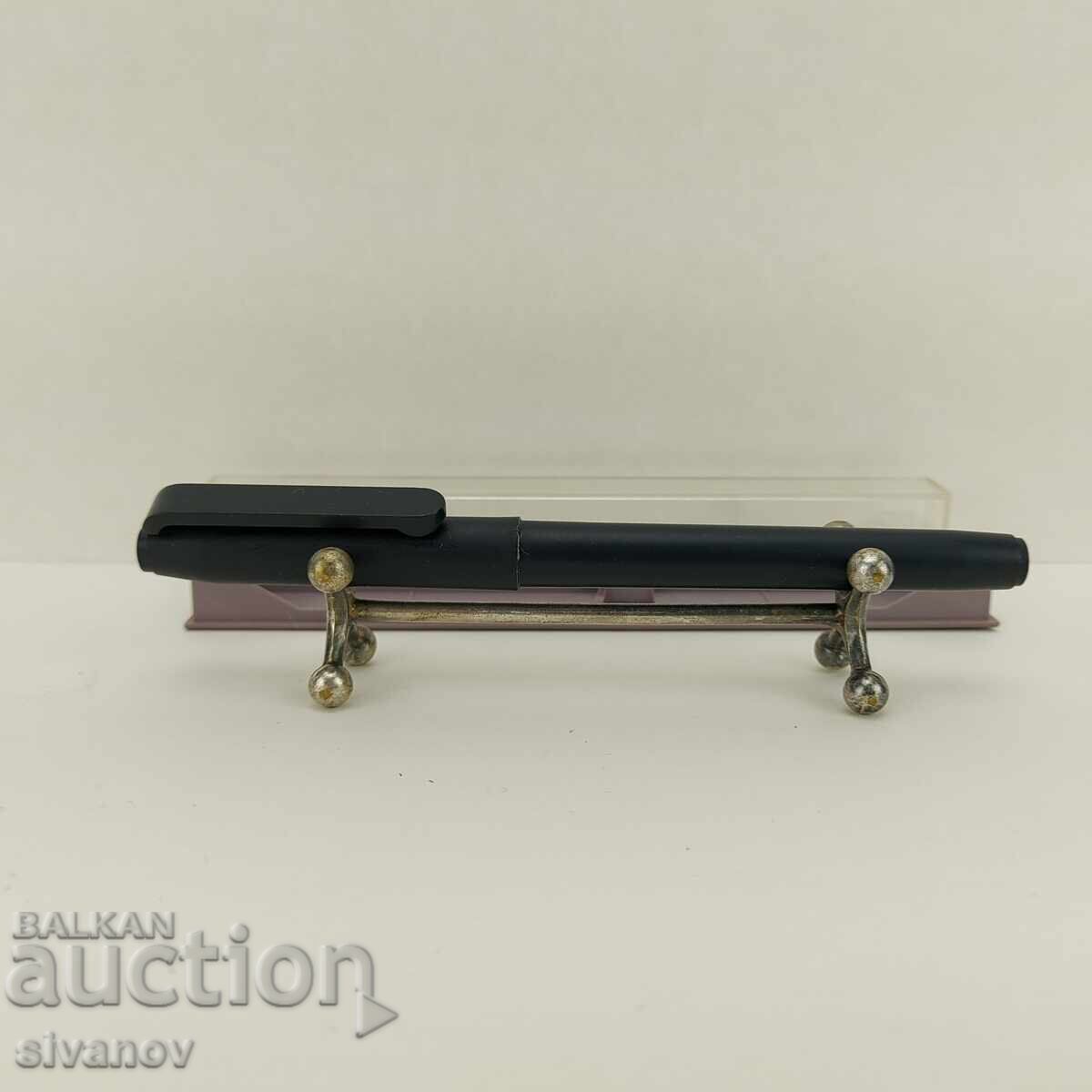 Old Soviet fineliner pen for drawing, black #4619 - 7