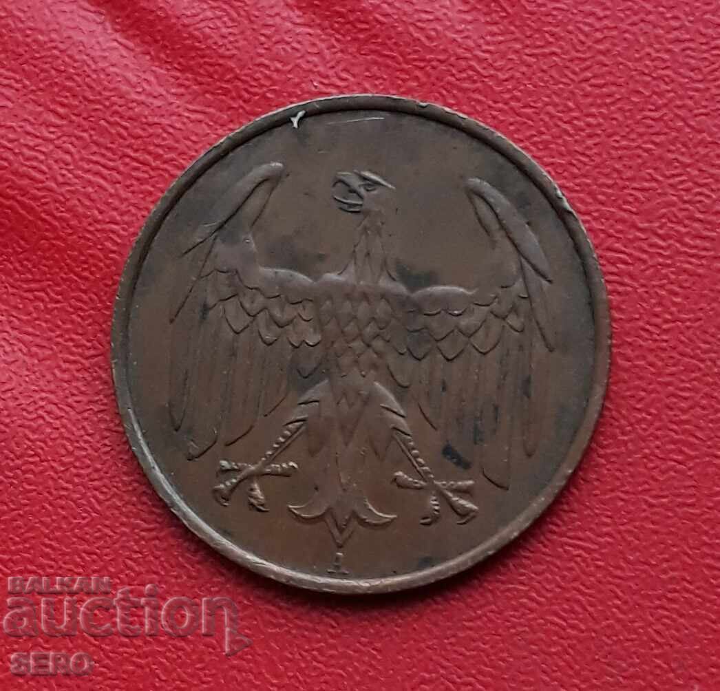 Γερμανία-4 pfennig 1932 Α-Βερολίνο με τιμή 12.00 BGN | € 6.14