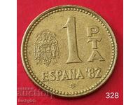 1 Peseta 1980 "80" - Spain