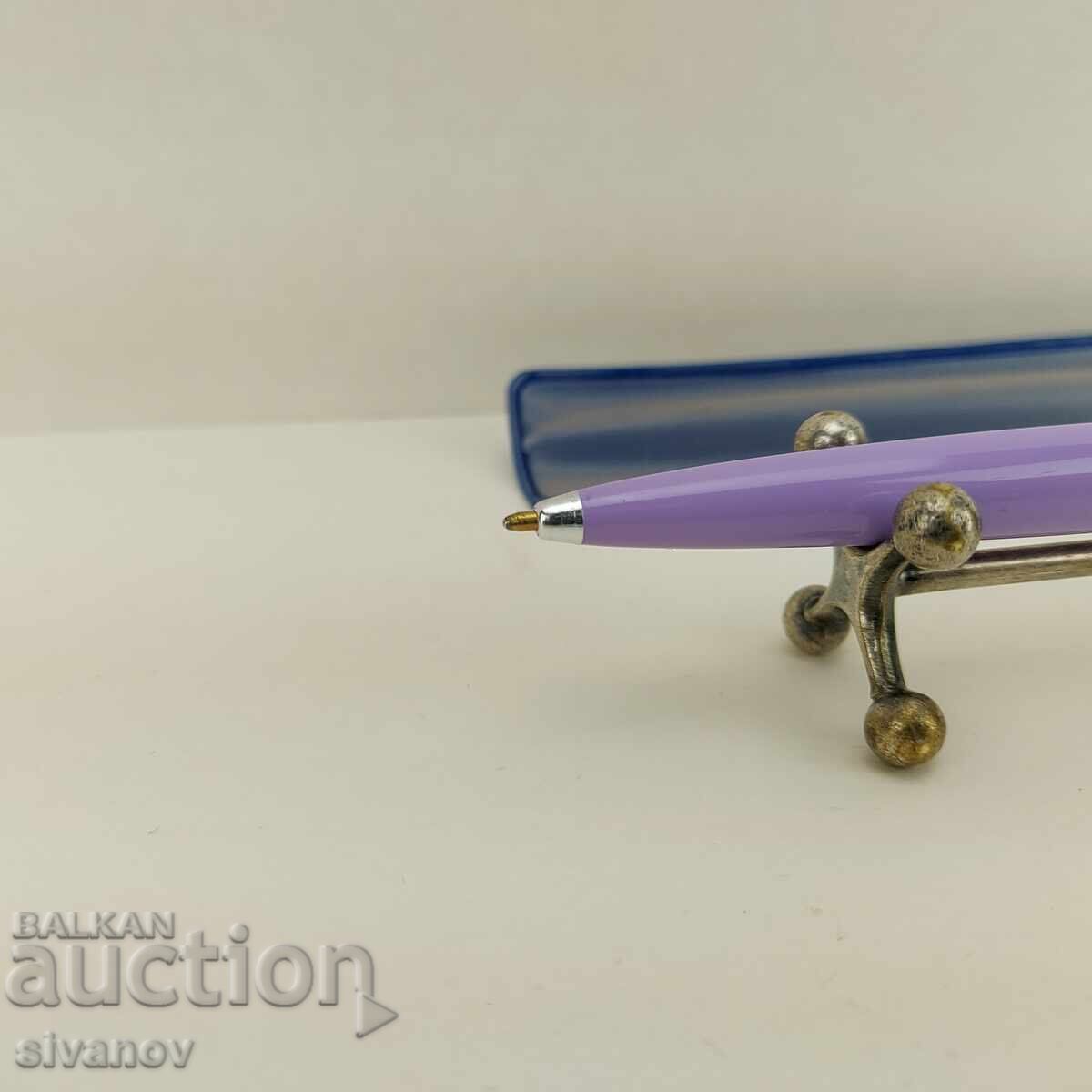 Old Markant K 685 ballpoint pen, purple, plastic #4628 with price 14.99 BGN | € 7.66