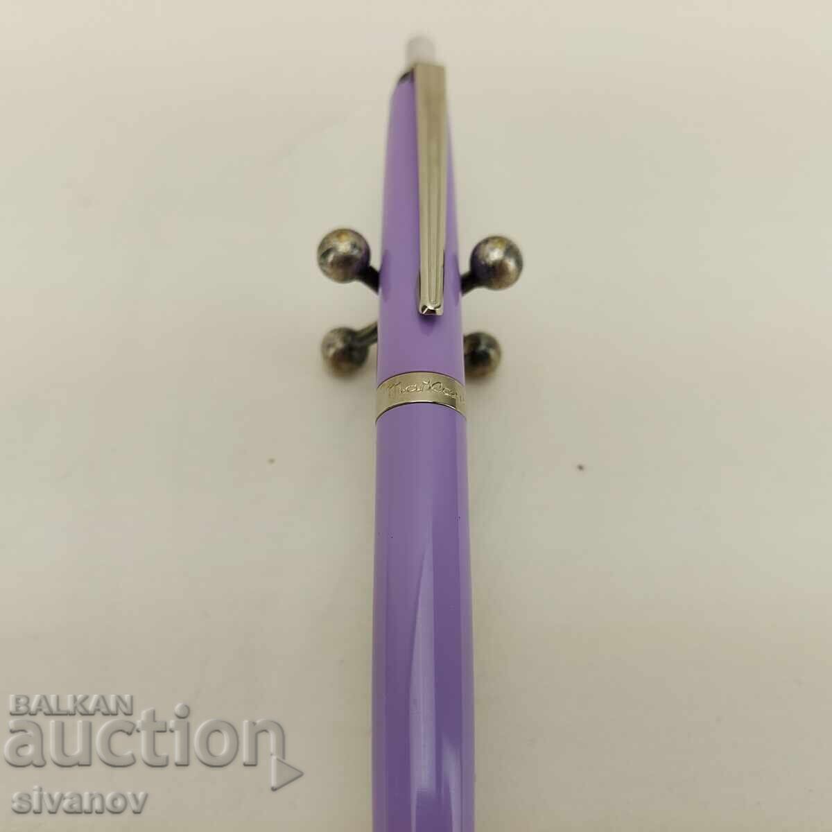 Old Markant K 685 ballpoint pen, purple, plastic #4628 - 5