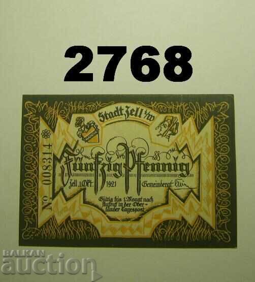 Zell in Württemberg 50 pfennig 1921 Germany