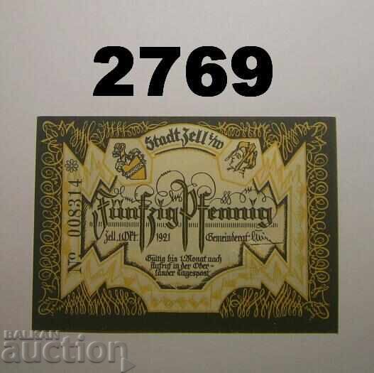 Zell i. W. 50 pfennig 1921 Germania