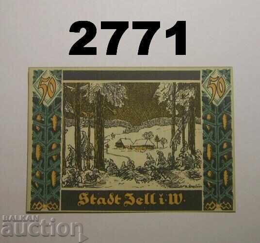 Ζελλ ι. W. 50 pfennig 1921 Γερμανία με τιμή 3.00 BGN | € 1.53