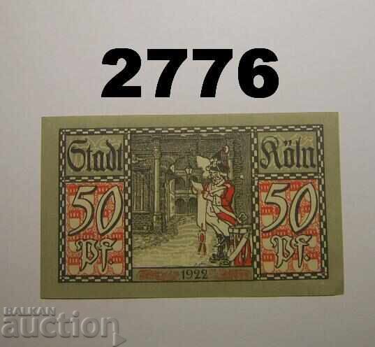 Cologne 50 pfennig 1922 Germany with price 2.00 BGN | € 1.02 Cologne 50 pfennig 1922 Germany with price 2.00 BGN | € 1.02
