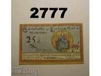 Λίλιενταλ 25 πφένιγκ 1921 Γερμανία