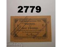 Ettal Monastery 2 pfennig 1917 Germany