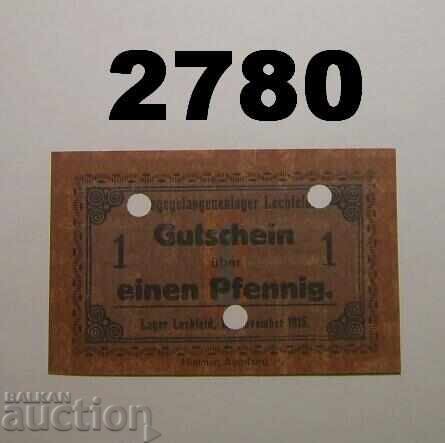 Lager Lechfeld 1 pfennig 1915 Germania
