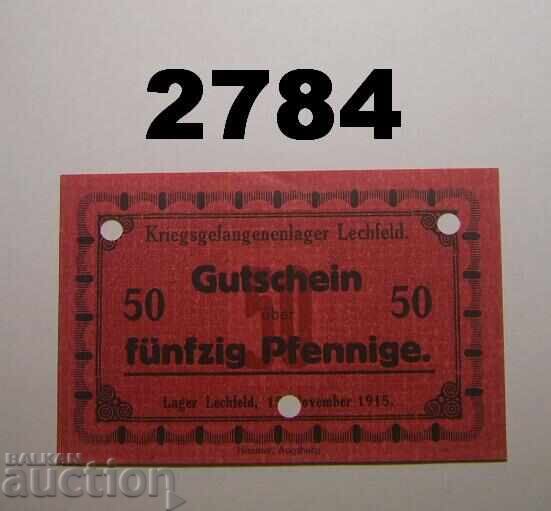 Lager Lechfeld 50 pfennig 1915 Germany Lager Lechfeld 50 pfennig 1915 Germany